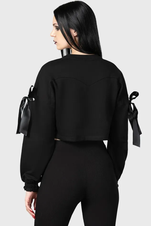 Killstar Sweaters Women Ray Crop Sweater