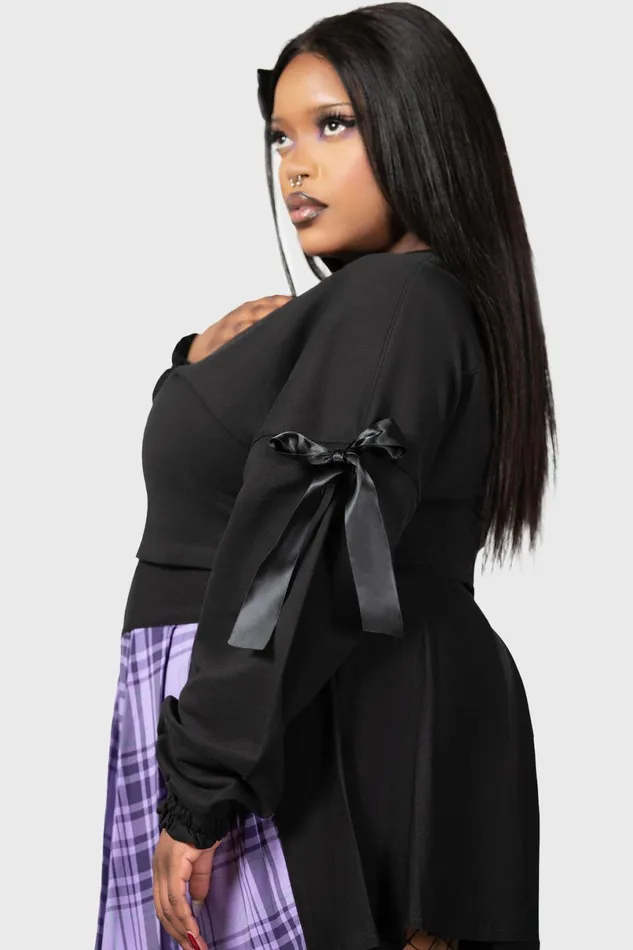 Killstar Sweaters Women Ray Crop Sweater