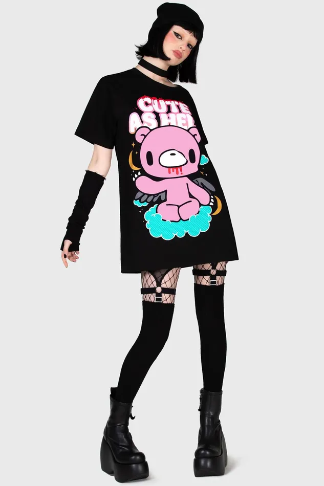 Killstar TShirts and Vests Men Cute As Hell TShirt