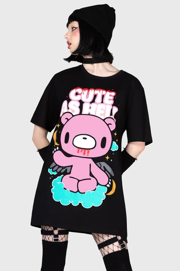 Killstar TShirts and Vests Men Cute As Hell TShirt