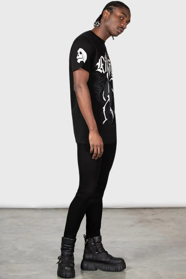 Killstar TShirts and Vests Men Danse Macabre TShirt