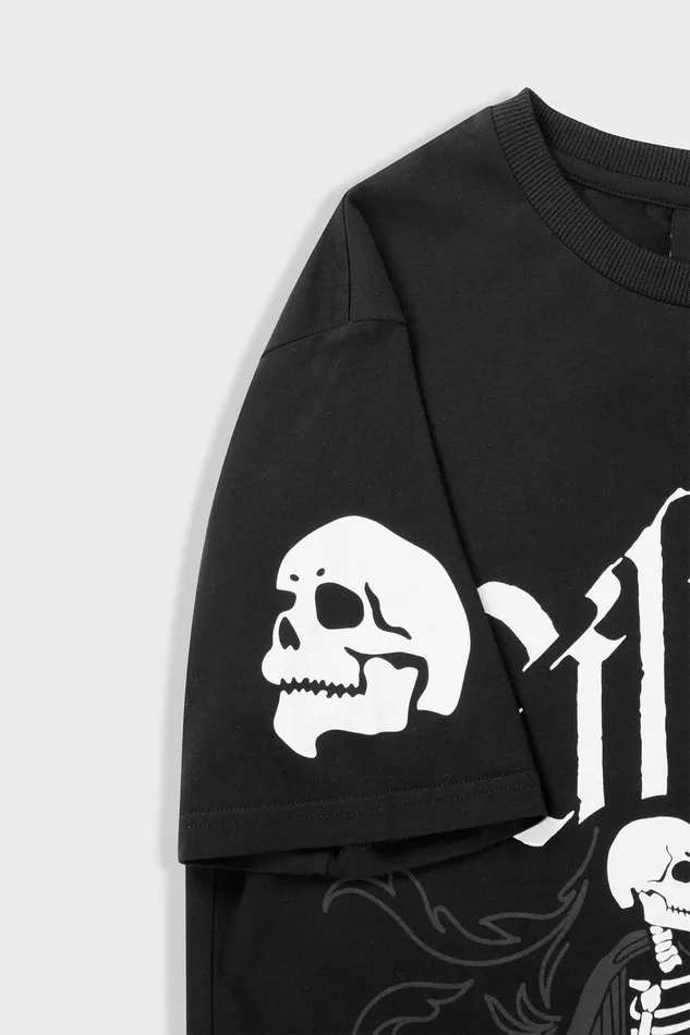 Killstar TShirts and Vests Men Danse Macabre TShirt