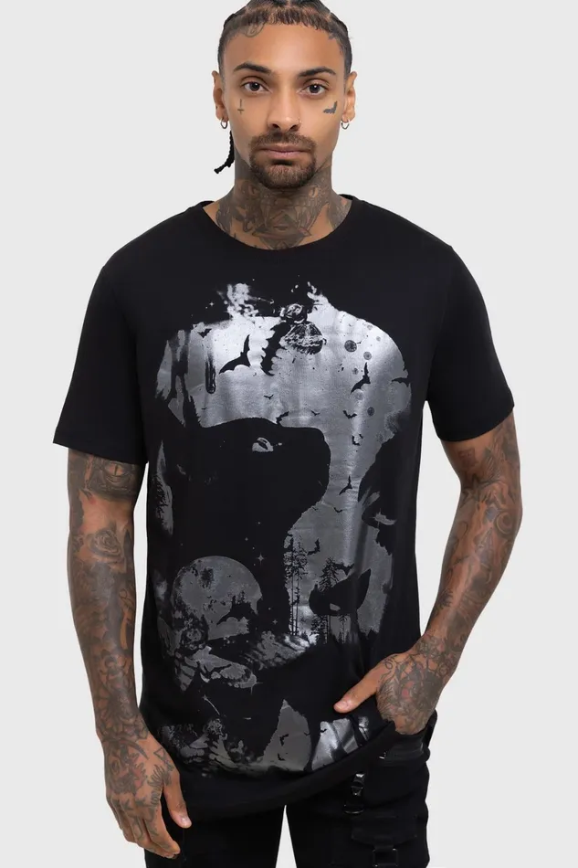 Killstar TShirts and Vests Men Dark Serenity TShirt