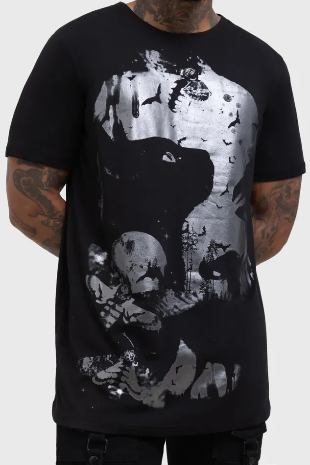 Killstar TShirts and Vests Men Dark Serenity TShirt
