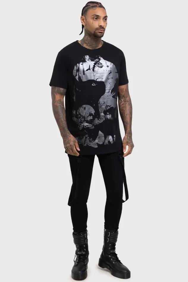 Killstar TShirts and Vests Men Dark Serenity TShirt