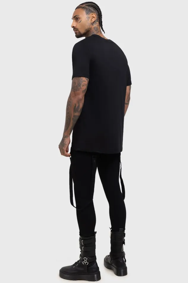 Killstar TShirts and Vests Men Dark Serenity TShirt