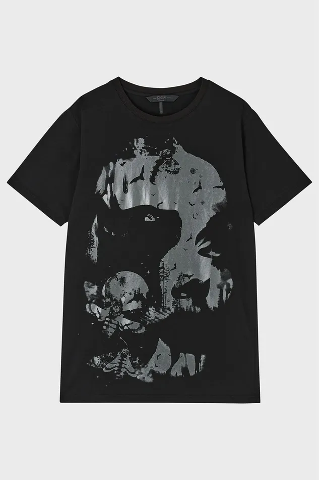 Killstar TShirts and Vests Men Dark Serenity TShirt