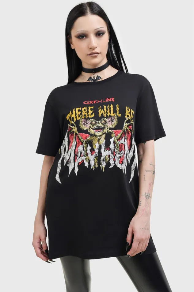 Killstar TShirts and Vests Men Will Be Mayhem T Shirt