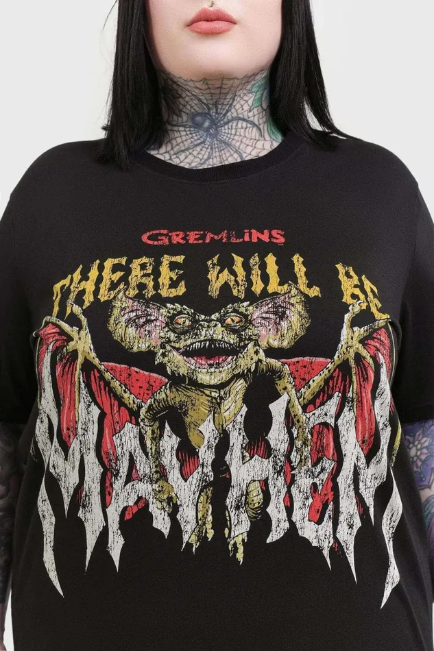 Killstar TShirts and Vests Men Will Be Mayhem T Shirt