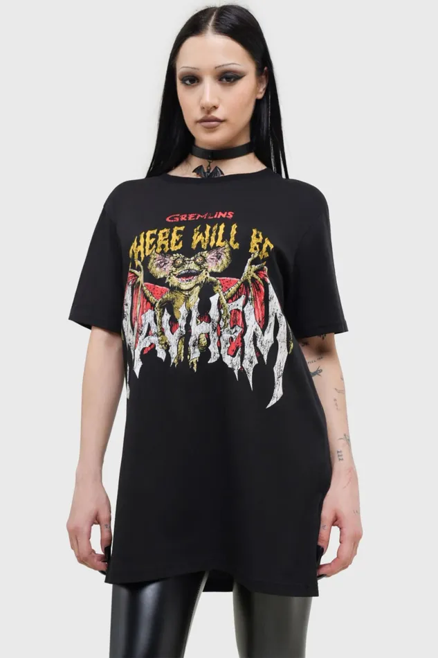 Killstar TShirts and Vests Men Will Be Mayhem T Shirt