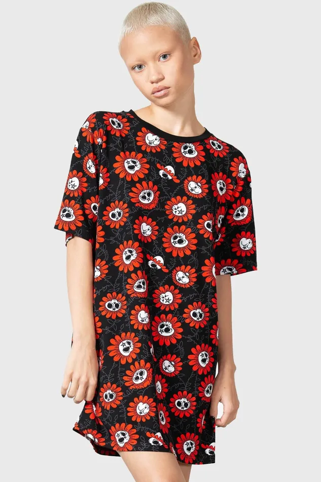 Killstar TShirts and Vests Women Gloom Garden TShirt