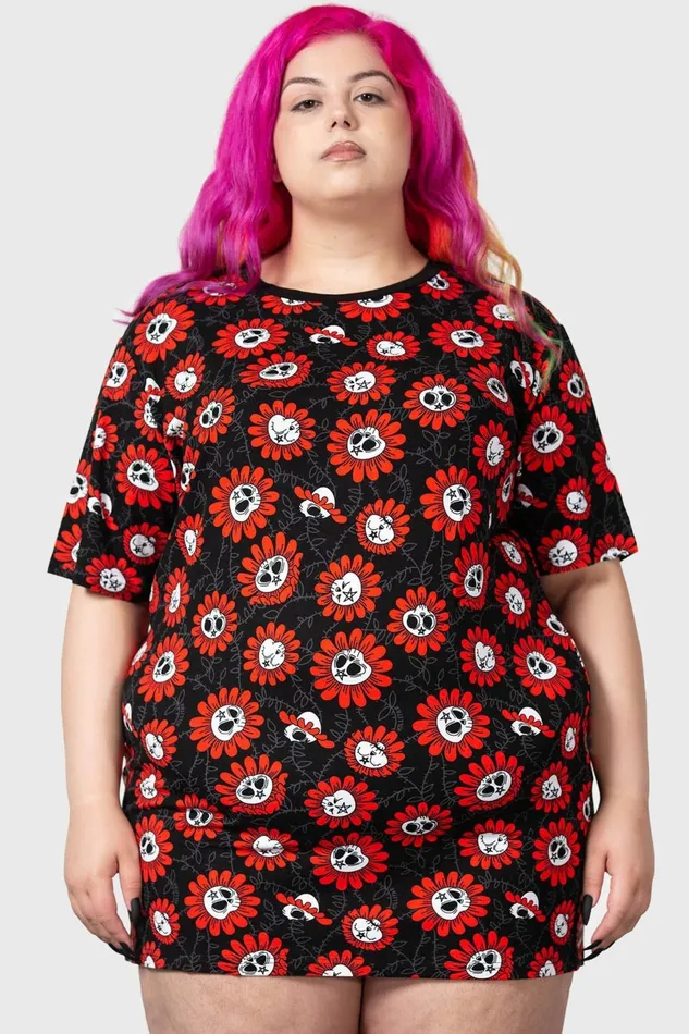 Killstar TShirts and Vests Women Gloom Garden TShirt