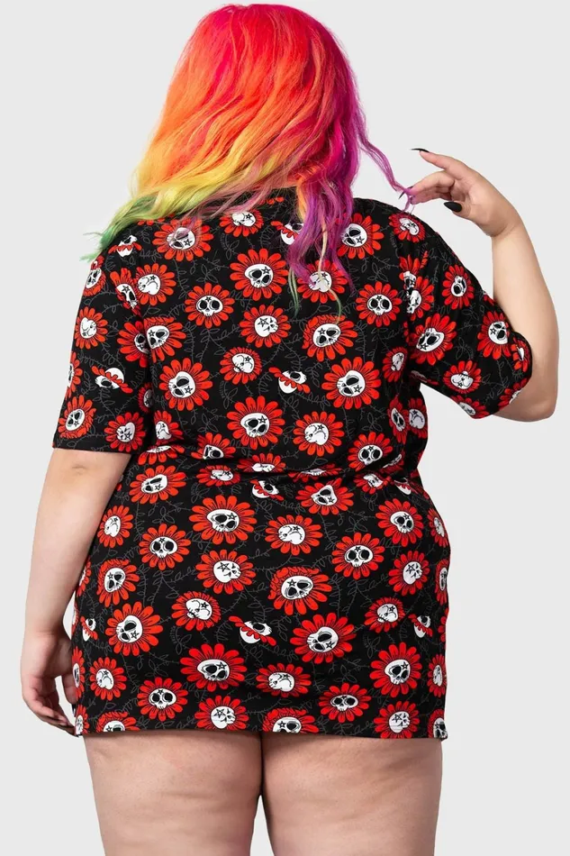 Killstar TShirts and Vests Women Gloom Garden TShirt