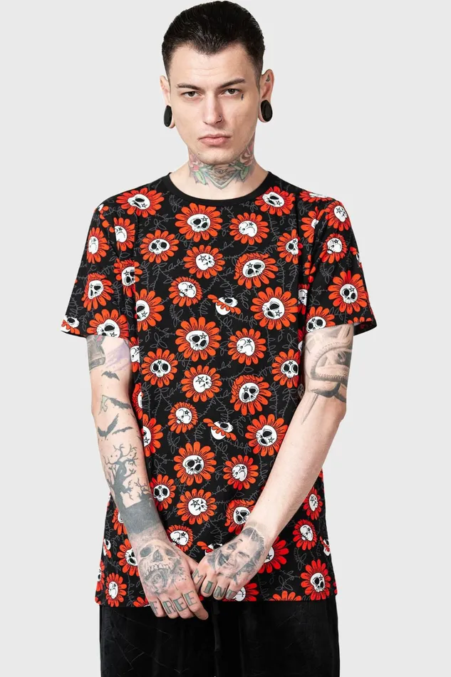 Killstar TShirts and Vests Women Gloom Garden TShirt