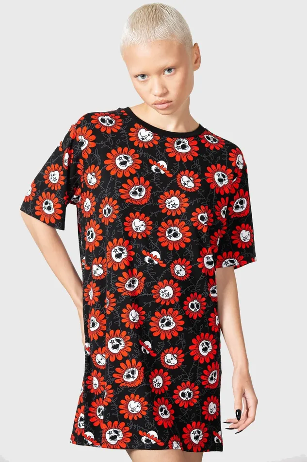 Killstar TShirts and Vests Women Gloom Garden TShirt