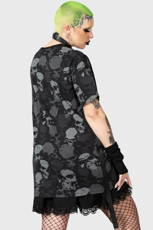 Killstar TShirts and Vests Women Tzompantli T Shirt