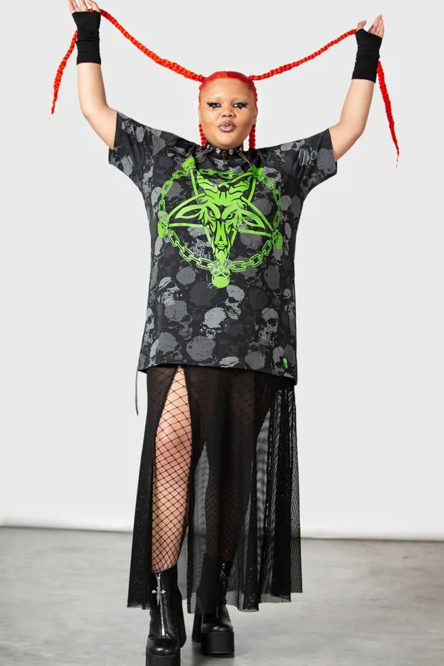 Killstar TShirts and Vests Women Tzompantli T Shirt