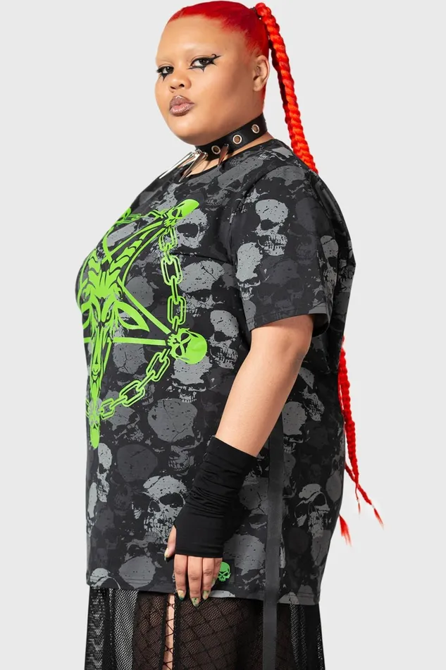 Killstar TShirts and Vests Women Tzompantli T Shirt