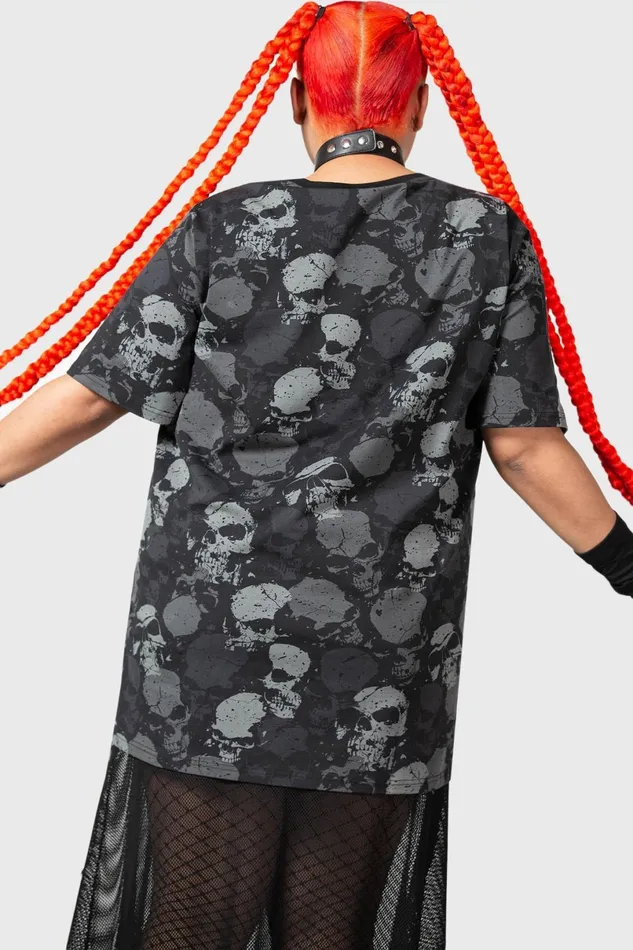 Killstar TShirts and Vests Women Tzompantli T Shirt