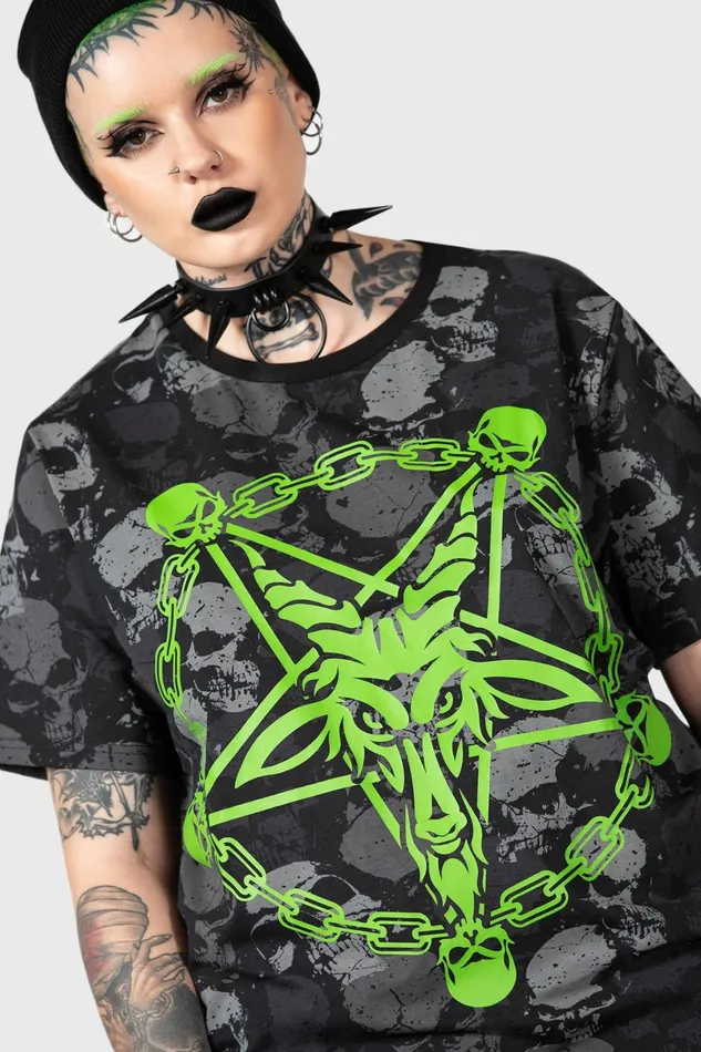 Killstar TShirts and Vests Women Tzompantli T Shirt