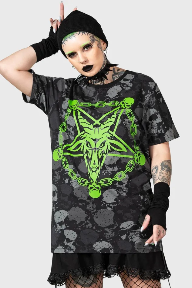 Killstar TShirts and Vests Women Tzompantli T Shirt
