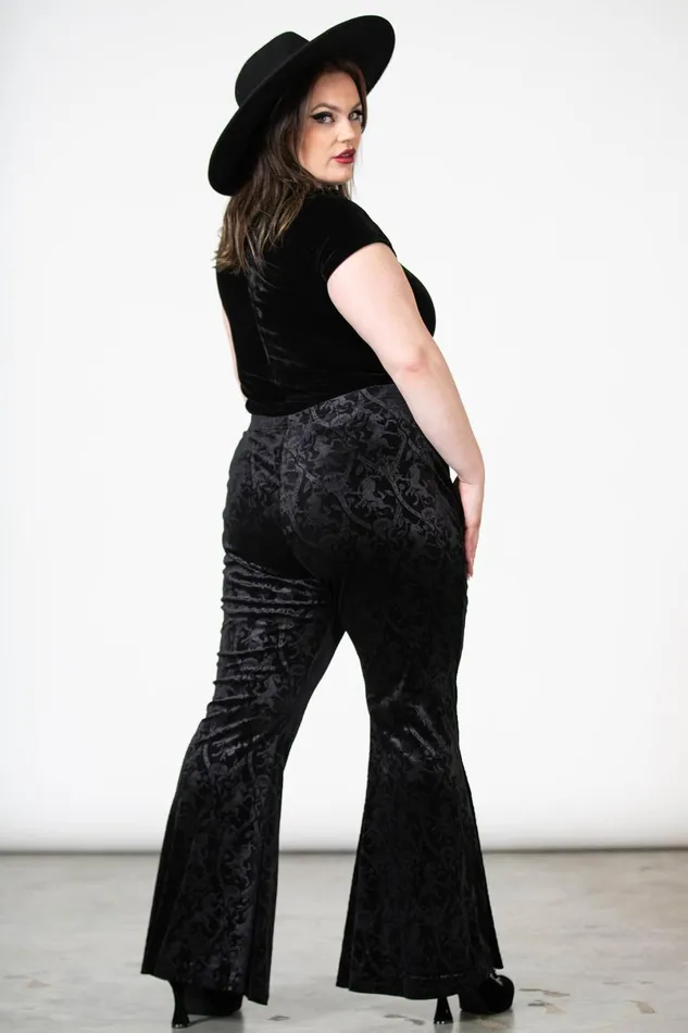Killstar Velvet Women Dark Dynasty Flares B
