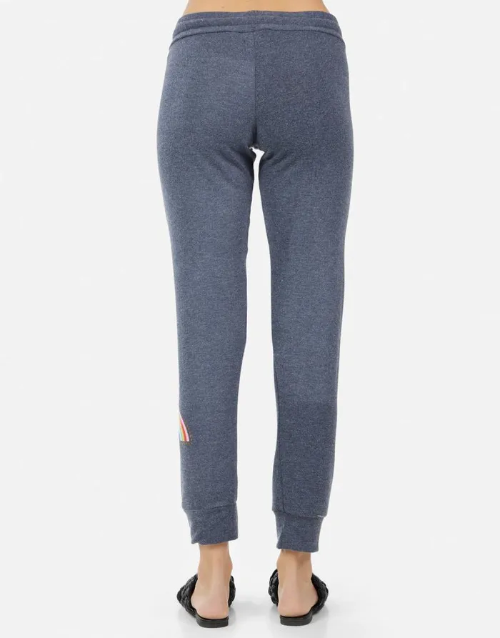 Kizzy Studded Stripe Peace Navy Women Lauren Moshi Long Sweatpants