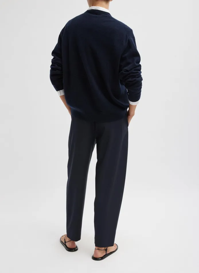 Knitwear and Sweatshirts Women Tibi Washable Cashmere Easy VNeck Sweater