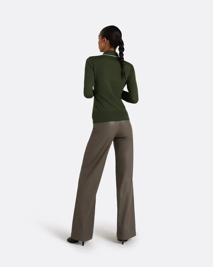 Knitwear Lydie Seaweed and Powder Knit Seaweed 8211 Safiyaa Women