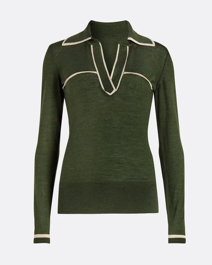 Knitwear Lydie Seaweed and Powder Knit Seaweed 8211 Safiyaa Women