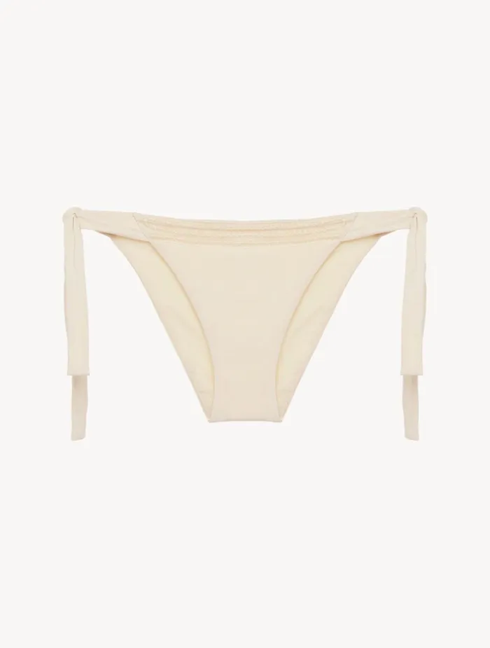 La Perla Bikini Brief In Nude With Beading Women Bikinis