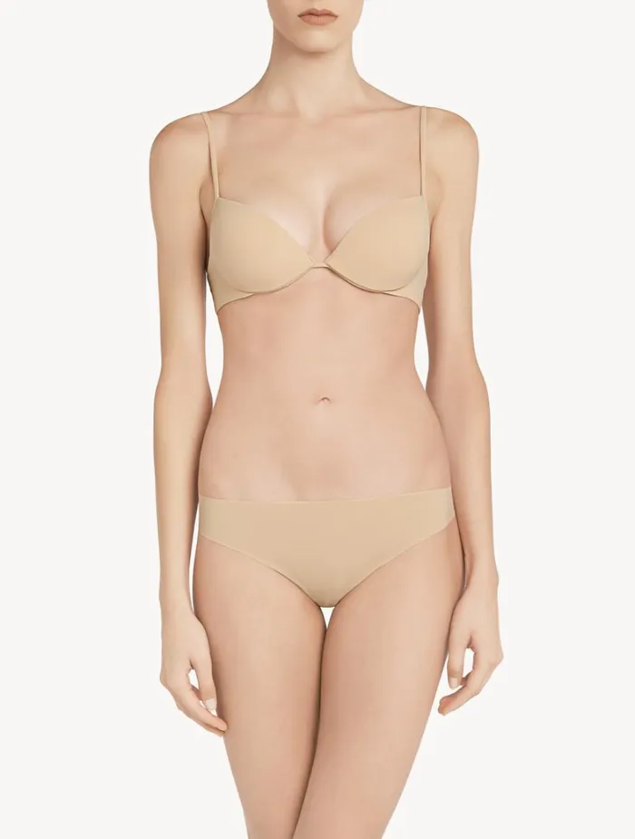La Perla Lattecoloured Underwired Padded Pushup Bra Women Padded
