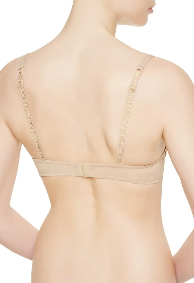 La Perla Luxury Cotton Wireless Bra In Nude Women Wireless