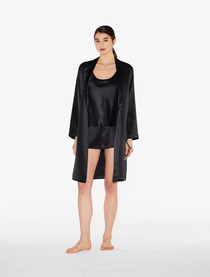 La Perla Luxury Silk Camisole In Black Women Camisoles