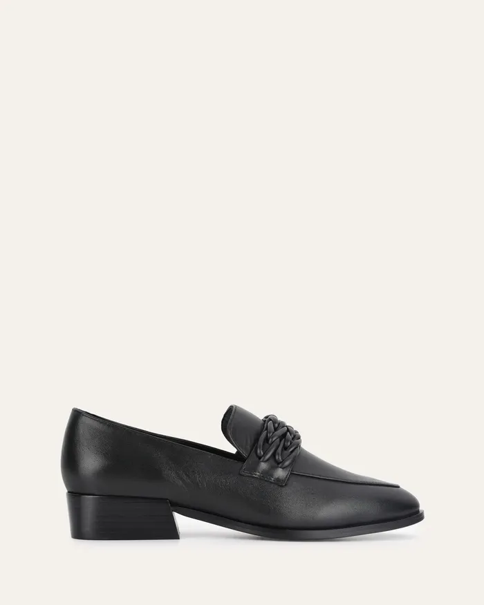 LACE UP and LOAFERS jomercer Women Ximena loafers black leather