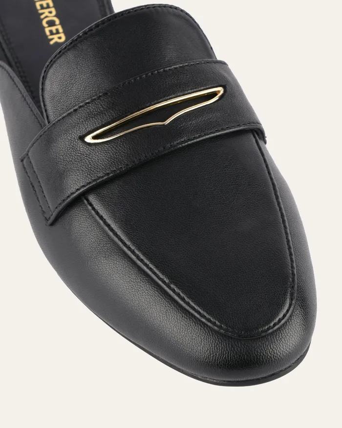 LACE UP and LOAFERS Women jomercer Doria loafers black leather LACE UP and LOAFERS Women jomercer Doria loafers black leather