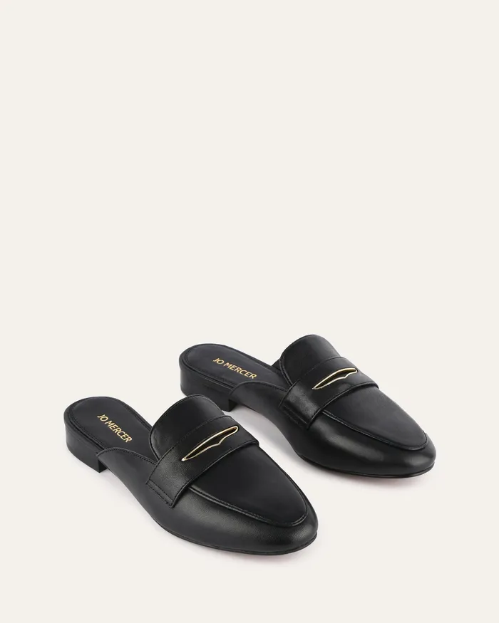 LACE UP and LOAFERS Women jomercer Doria loafers black leather LACE UP and LOAFERS Women jomercer Doria loafers black leather