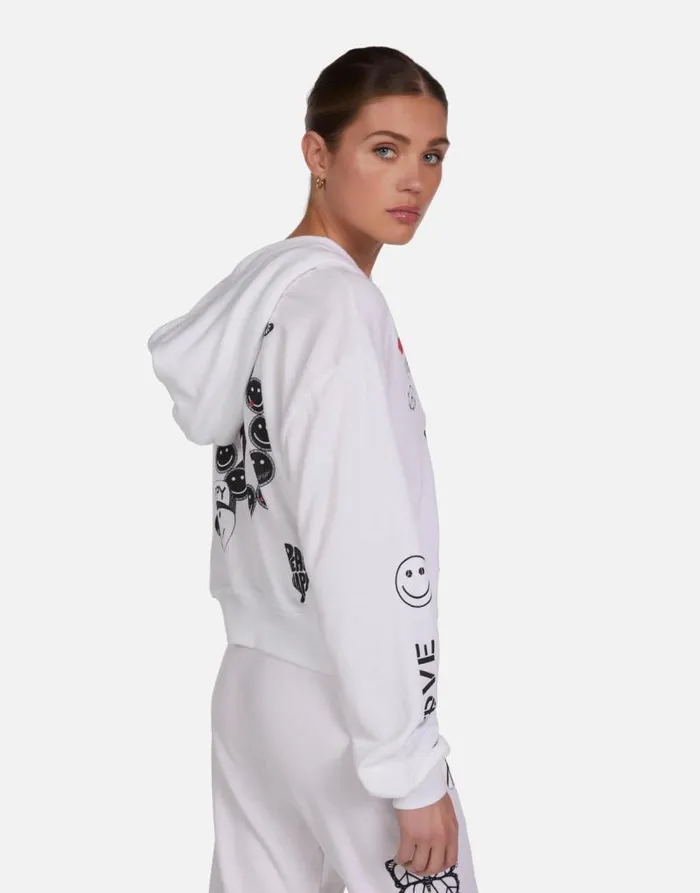 Lachelle Peace Elements White Women Lauren Moshi Long Sleeve