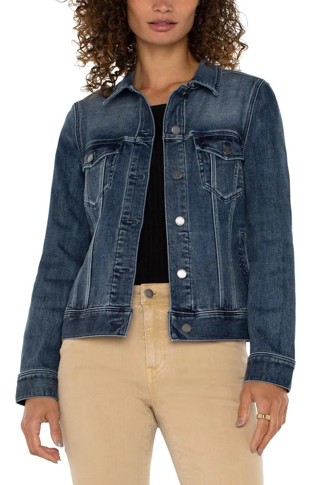 Liverpool Los Angeles Jackets CLASSIC JEAN JACKET Ponderay 8211 Womens