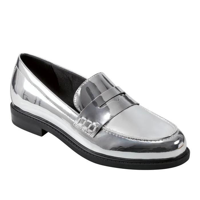 Loafers and Flats Ilithia Loafer Silver Metallic Marc Fisher Women