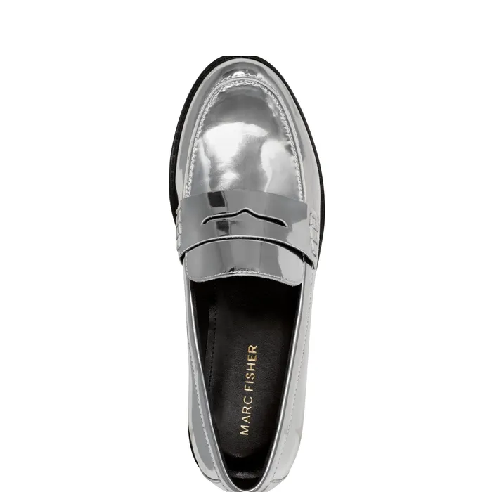 Loafers and Flats Ilithia Loafer Silver Metallic Marc Fisher Women