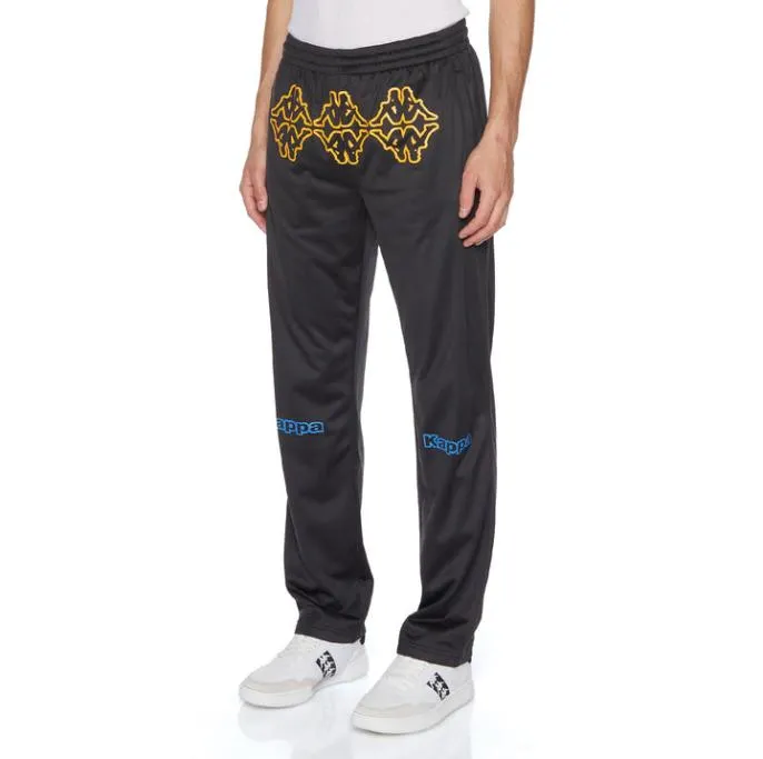 Logo Noon Trackpants 8211 Black Jet Black Jet Men Kappa Matching Sets