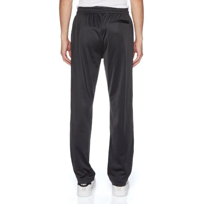 Logo Noon Trackpants 8211 Black Jet Black Jet Men Kappa Matching Sets