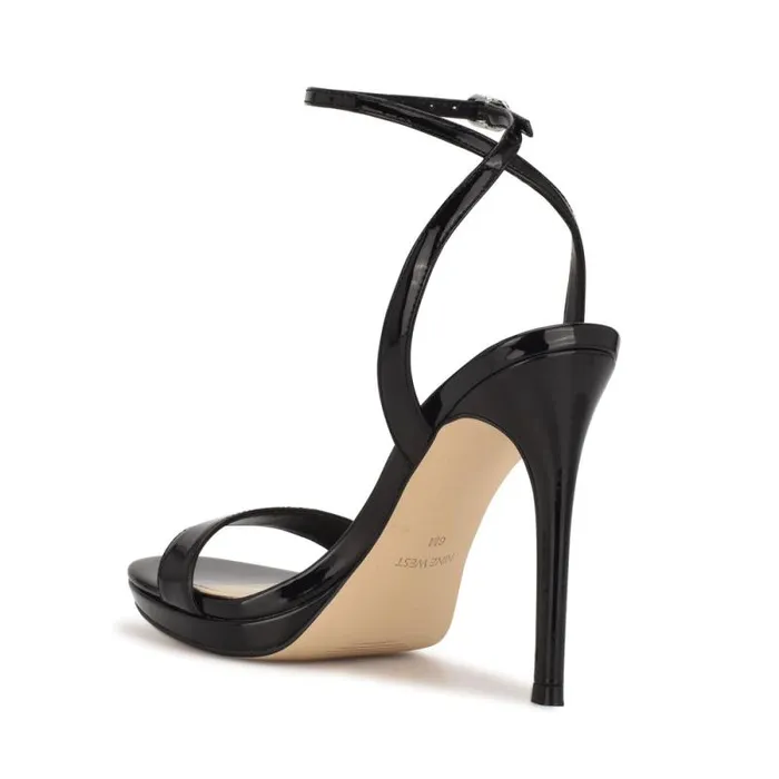 Loola Ankle Strap Sandals Black Women Nine West Sandals Loola Ankle Strap Sandals Black Women Nine West Sandals