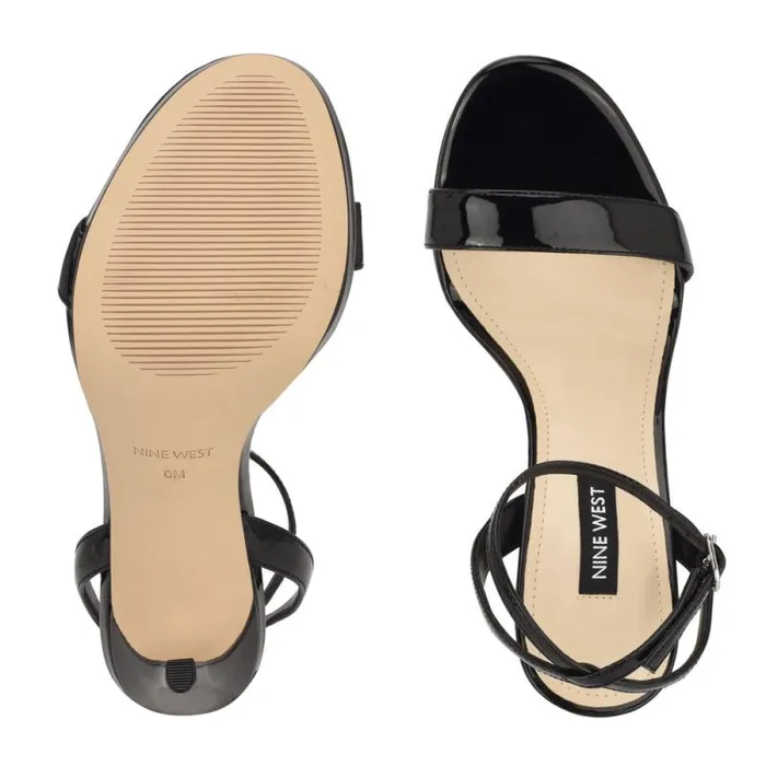 Loola Ankle Strap Sandals Black Women Nine West Sandals Loola Ankle Strap Sandals Black Women Nine West Sandals