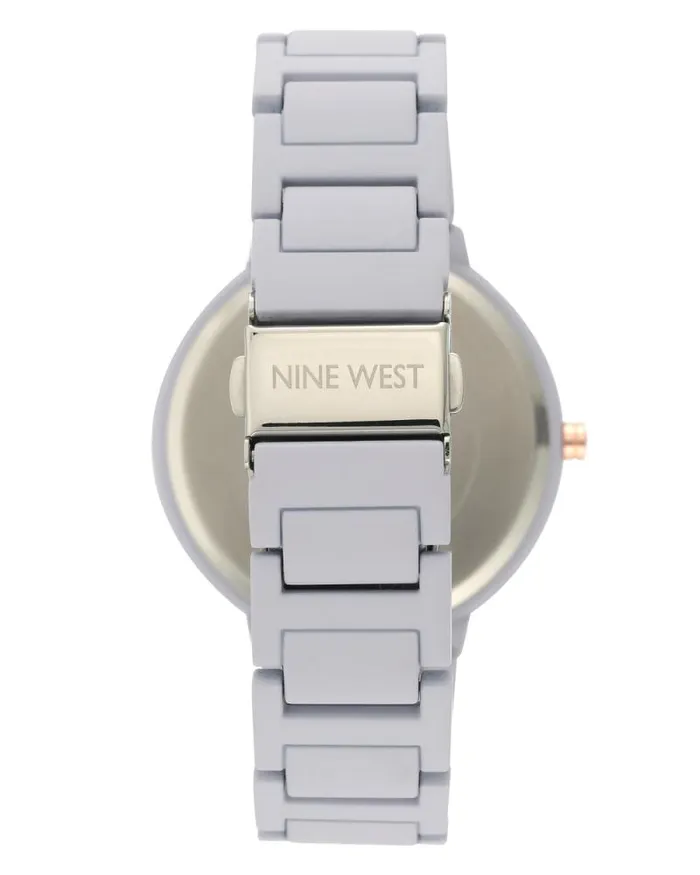 Marbleized Dial Bracelet Watch Lavender Women Nine West Straps Marbleized Dial Bracelet Watch Lavender Women Nine West Straps