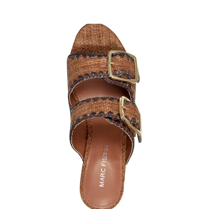Marc Fisher Sandals Women Dalen Platform Sandal Brown