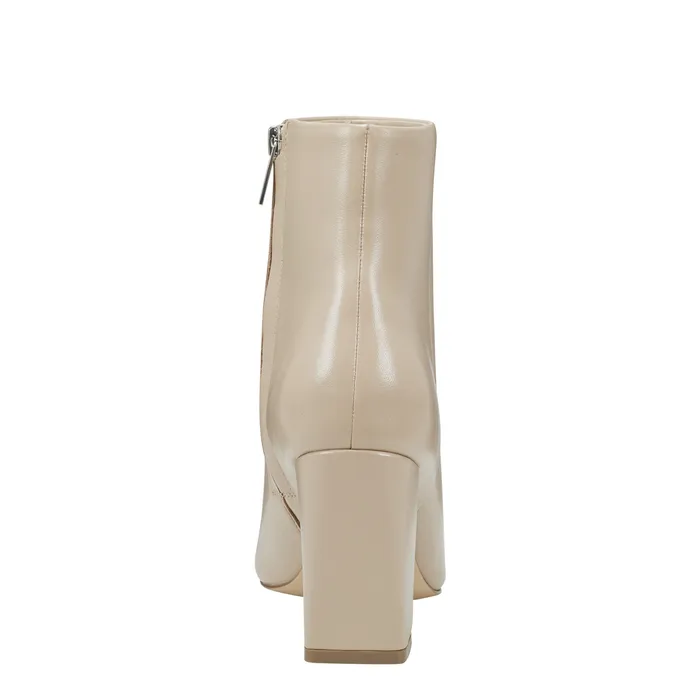 Marc Fisher Yanara Heeled Bootie Natural Leather Women Booties