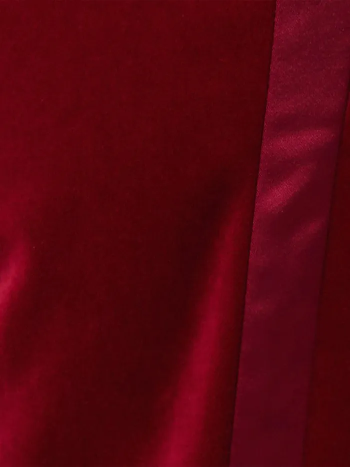 Mason Velvet Trouser Red Women Jigsaw Party