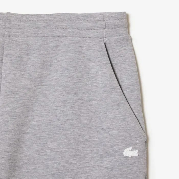 Matching Sets Men Lacoste Mens Slim Fit Heathered Cotton Blend Sweatpants Grey Chine Cca